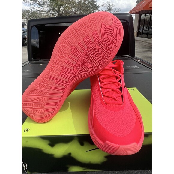 Nike Giannis Freak 7 \'Bred For It\' Pink Solar Red HF3450-600 Men\'s Sz 10.5 Shoes main image 6